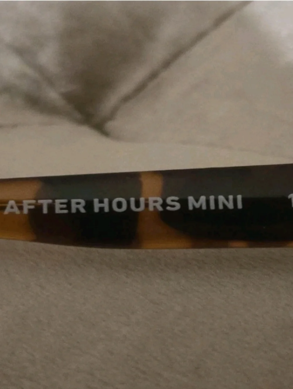 QUAY Tortoiseshell 'After Hours Mini' Clear Glasses